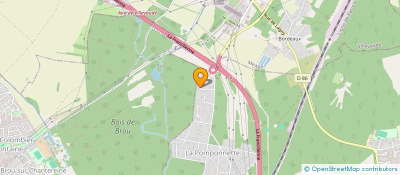 localisation de l'entreprise FUDORU CORP  POMPONNE