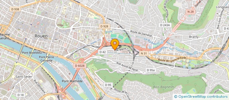 localisation de l'entreprise FUDZS  ROUEN