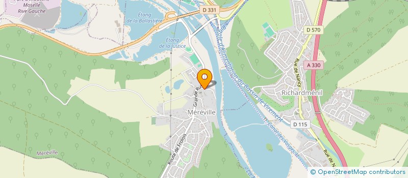 localisation de l'entreprise FUEL DISTRIBUTION à MESSEIN
