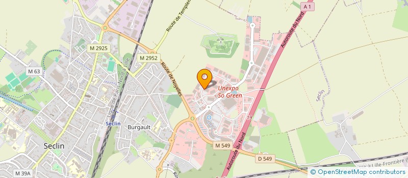 localisation de l'entreprise FUEL MOTORS à SECLIN