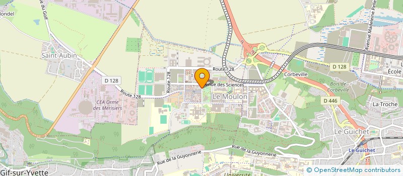 localisation de l'entreprise FUEL N' CARS  GIF-SUR-YVETTE