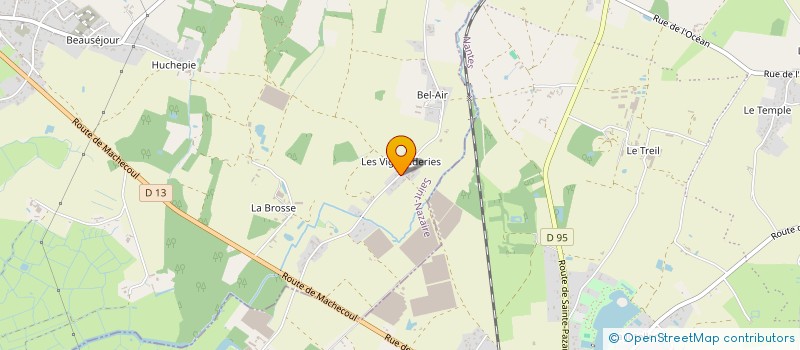 localisation de l'entreprise FUEL SERVICES à VILLENEUVE-EN-RETZ
