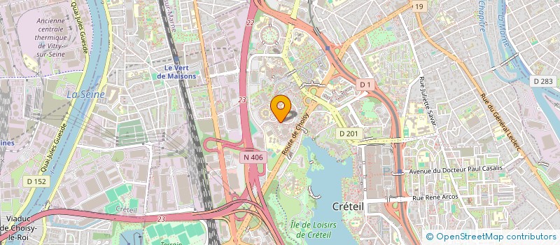 localisation de l'entreprise FUEL STUDIOS  CRETEIL