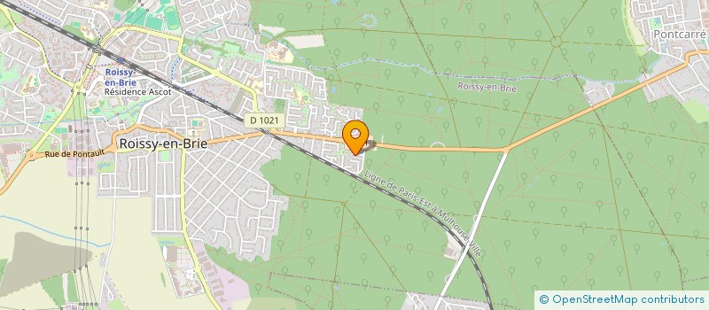 localisation de l'entreprise FUENTES & CAU  ROISSY-EN-BRIE