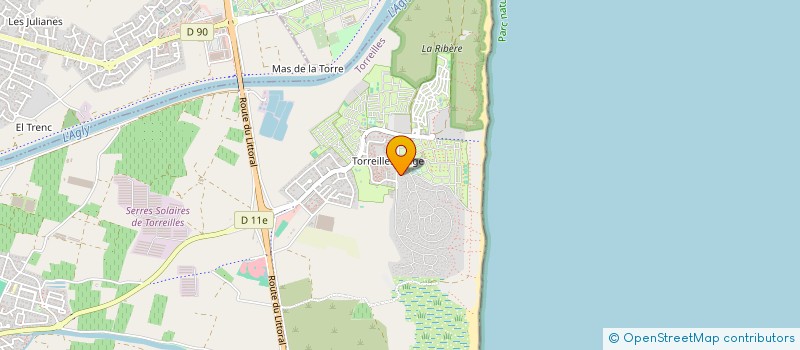 localisation de l'entreprise FUENTES - MARTIN INDIVISION  TORREILLES