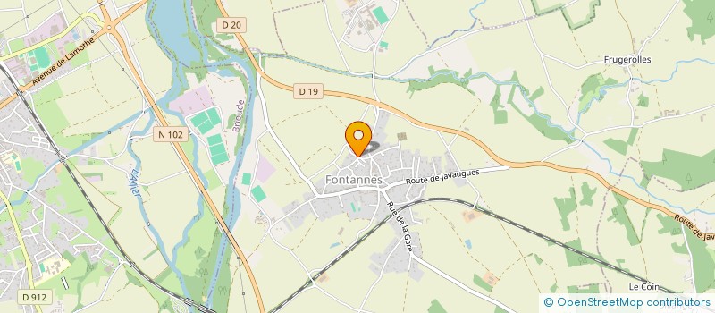 localisation de l'entreprise FUERTE  FONTANNES