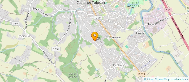 localisation de l'entreprise FUERTE AM à CASTANET-TOLOSAN