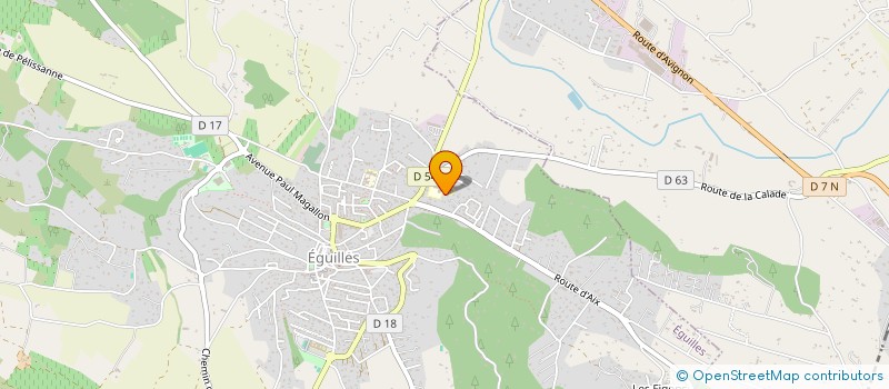 localisation de l'entreprise FUFU  EGUILLES