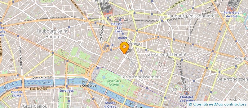 localisation de l'entreprise FUGAM DEVELOPPEMENT  PARIS