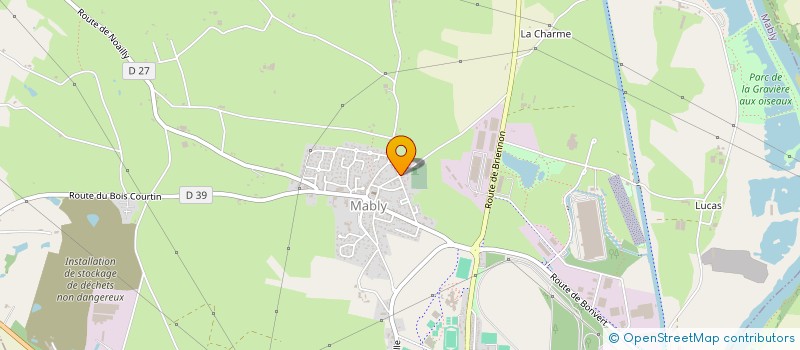 localisation de l'entreprise FUGEARD BASTIEN LMNP INDIVISION  MABLY