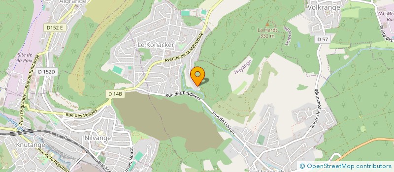 localisation de l'entreprise FUHRMANN  HAYANGE