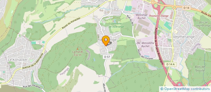 localisation de l'entreprise FUHRMANN TRAVAUX INDUSTRIELS  THIONVILLE