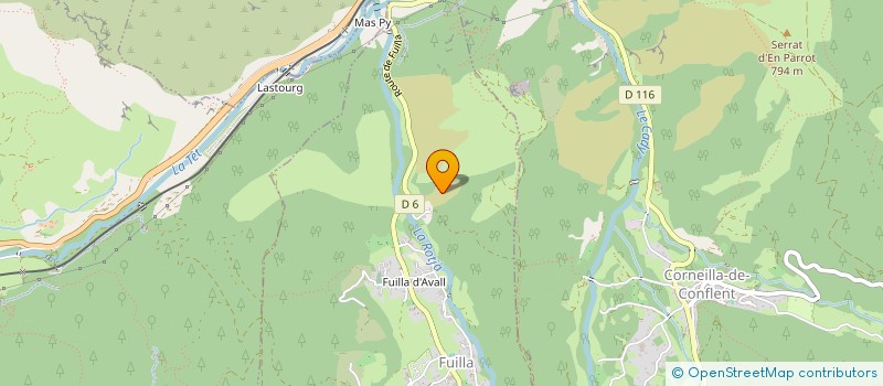 localisation de l'entreprise FUILLA ART ET DECOUVERTE  FUILLA