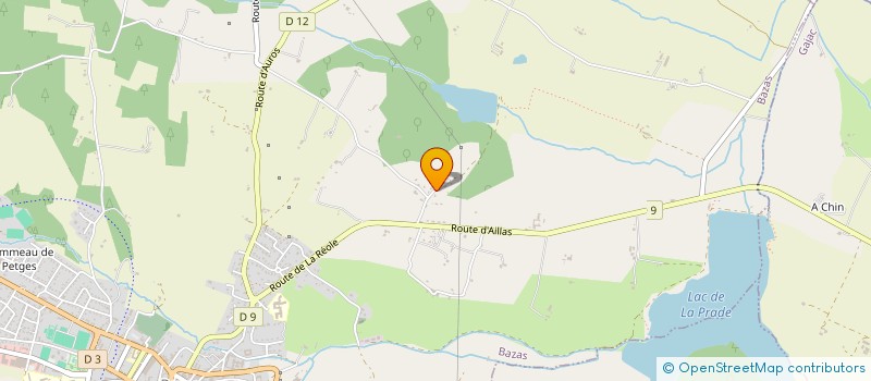 localisation de l'entreprise FUITES ASSISTANCE GASCOGNE à BAZAS