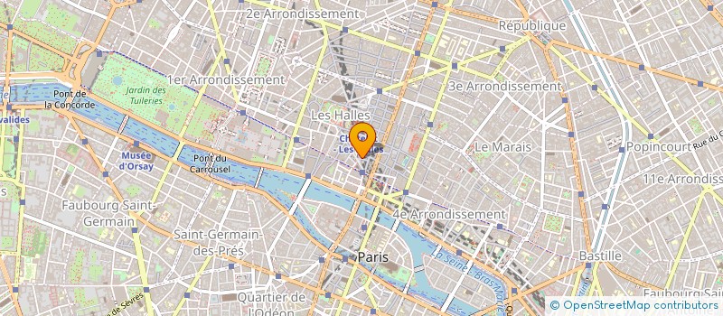 localisation de l'entreprise FUJI à PARIS