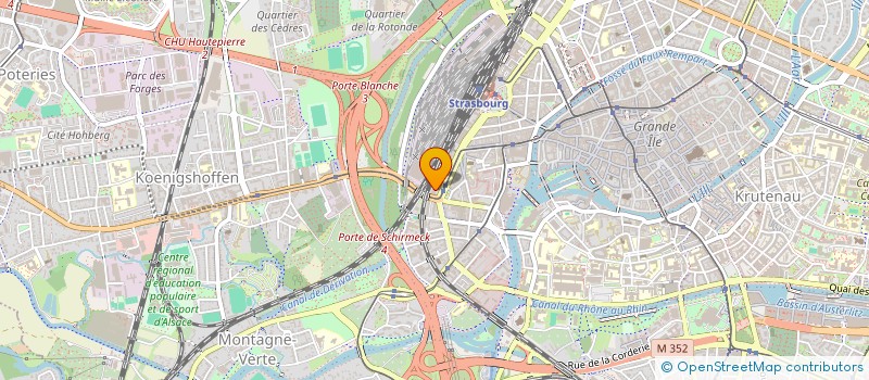 localisation de l'entreprise FUJI SNEAKERS à STRASBOURG