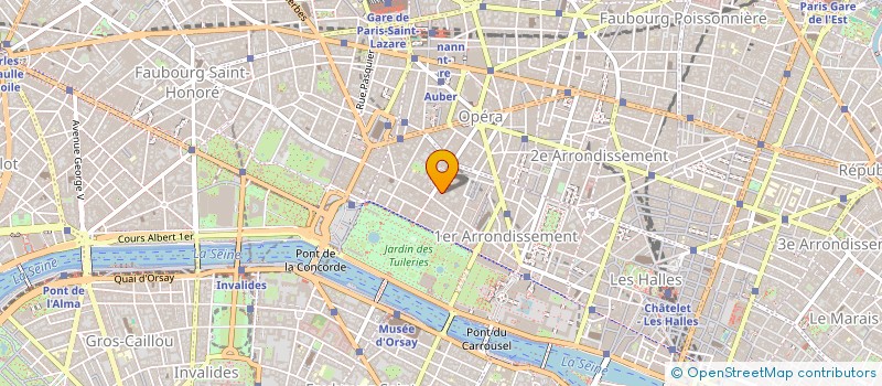 localisation de l'entreprise FUJIOKA FRANCE à PARIS