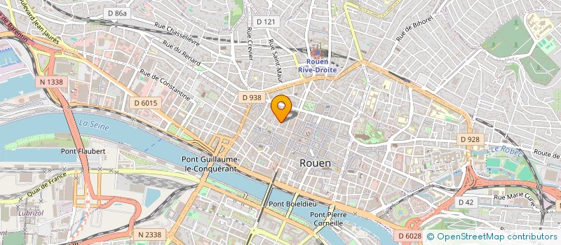 localisation de l'entreprise FUJIYA à ROUEN