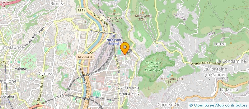 localisation de l'entreprise FUL'ELEC à NICE
