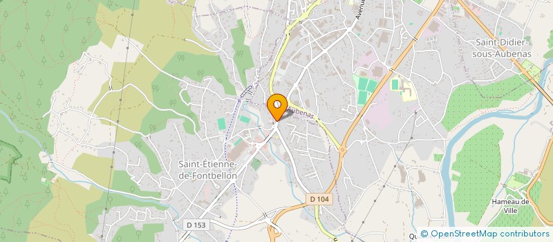localisation de l'entreprise FULACHIER SYLVIAN à SAINT-ETIENNE-DE-FONTBELLON