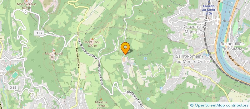 localisation de l'entreprise FULCHIRON CEVICHE  SAINT-CYR-AU-MONT-D'OR