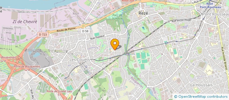 localisation de l'entreprise FULCIO à BOUGUENAIS