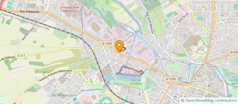 localisation de l'entreprise FULCOR MONSIGNY DISTRIBUTION à AMIENS