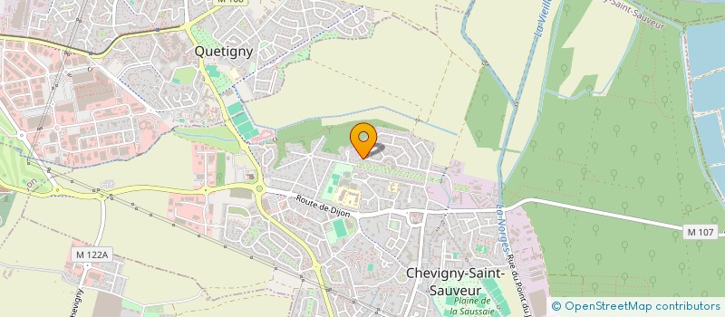 localisation de l'entreprise FULCRUM  CHEVIGNY-SAINT-SAUVEUR