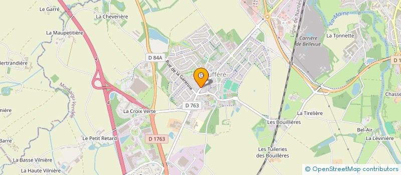 localisation de l'entreprise FULCRUM M.D. à MONTAIGU-VENDEE
