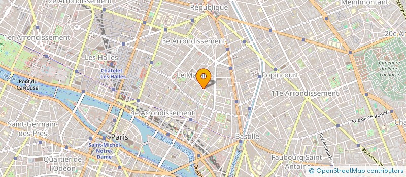 localisation de l'entreprise FULGENTIUS  PARIS