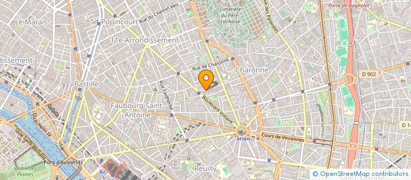 localisation de l'entreprise FULGURANCES  PARIS