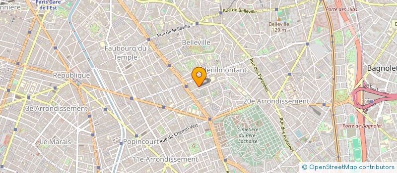 localisation de l'entreprise FULGURANCES  PARIS
