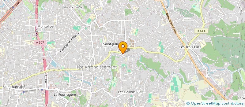 localisation de l'entreprise FULL ACE à MARSEILLE