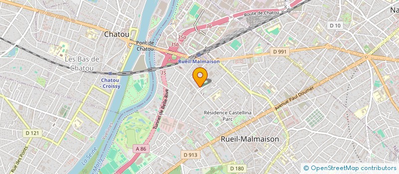 localisation de l'entreprise FULL ACE à RUEIL-MALMAISON