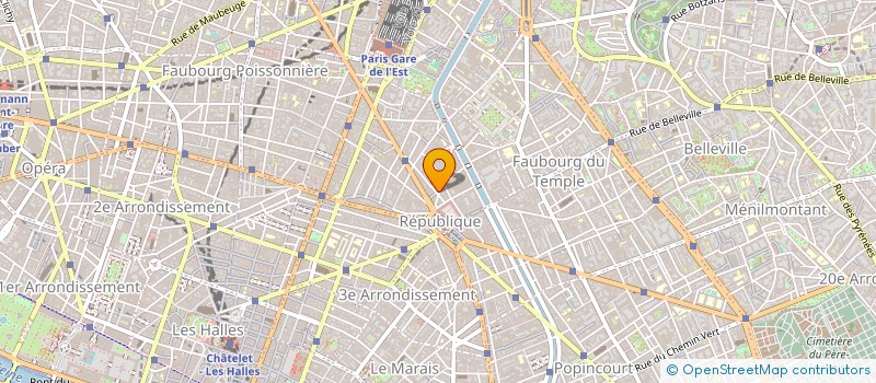 localisation de l'entreprise FULL'ACTION à PARIS