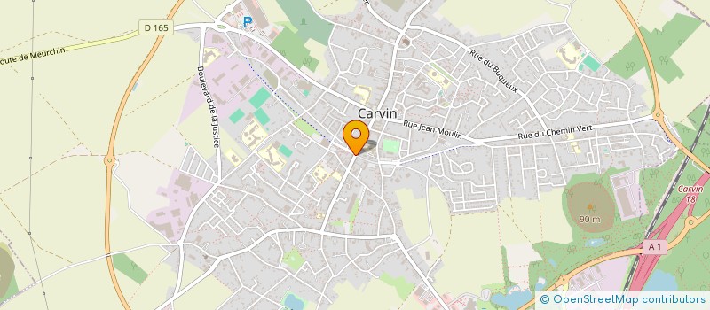 localisation de l'entreprise FULL'ARTS ASSO à CARVIN
