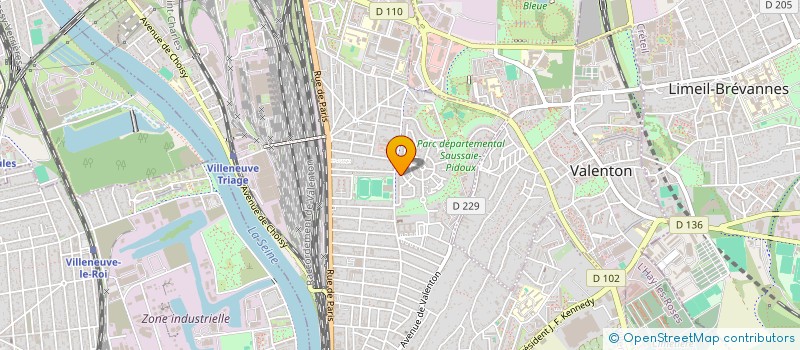 localisation de l'entreprise FULL AS FORMATION à VILLENEUVE-SAINT-GEORGES