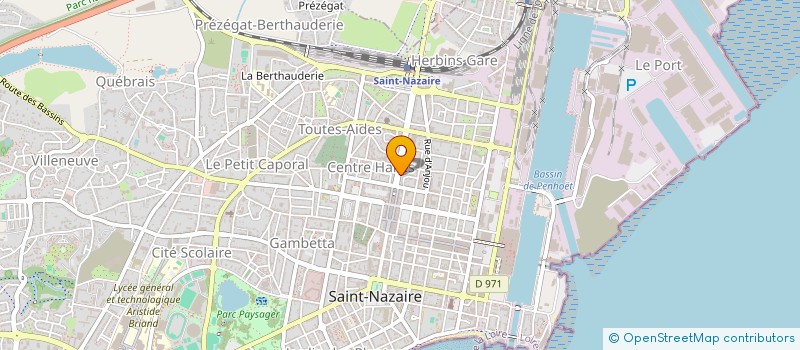 localisation de l'entreprise FULL BARBER  SAINT-NAZAIRE