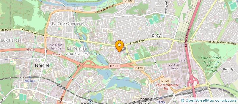 localisation de l'entreprise FULL BUSINESS 77  TORCY