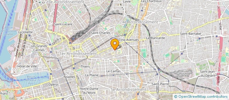 localisation de l'entreprise FULL CONTACT ACADEMY à MARSEILLE
