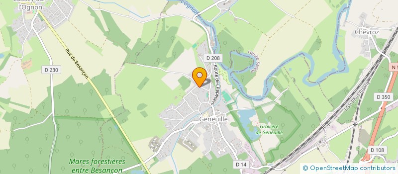 localisation de l'entreprise FULL CONTACT ASSOCIATION  GENEUILLE