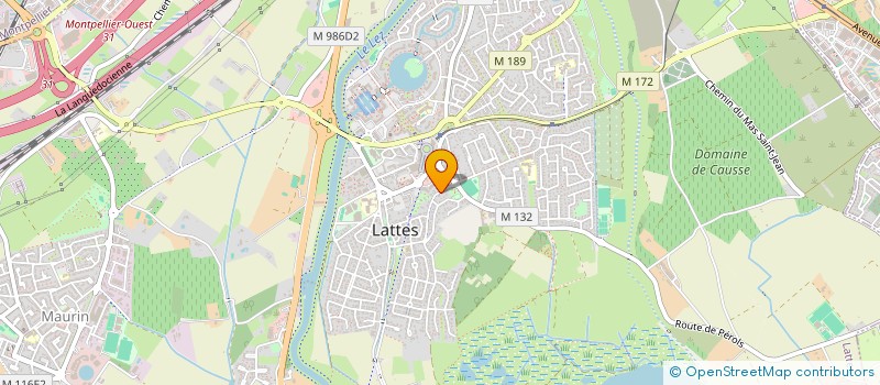 localisation de l'entreprise FULL CONTACT LATTOIS  LATTES