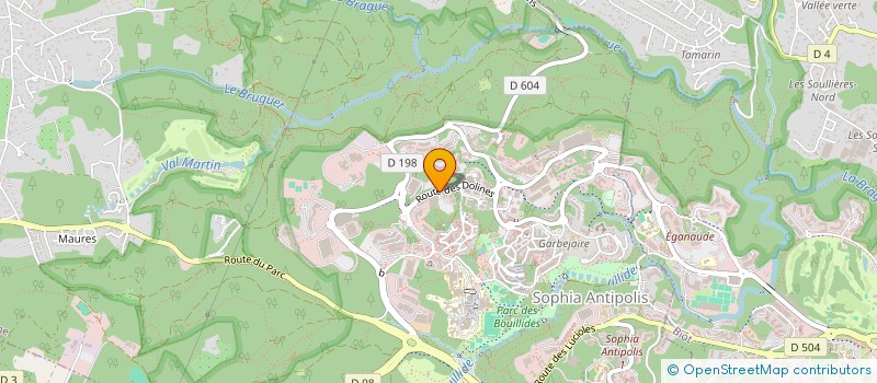 localisation de l'entreprise FULL ECO  VALBONNE