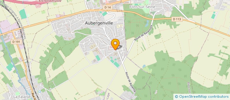 localisation de l'entreprise FULL' FORM  AUBERGENVILLE