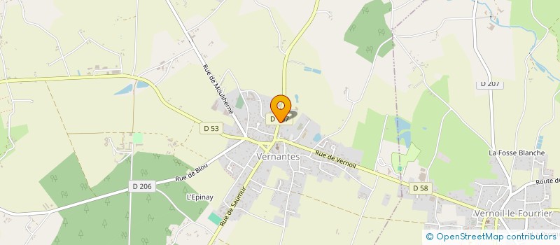 localisation de l'entreprise FULL GAZZ  VERNANTES