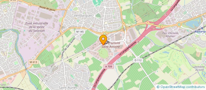 localisation de l'entreprise FULL HABITAT 34 à SAINT-AUNES