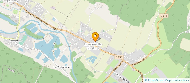 localisation de l'entreprise FULL HABITAT  CLEF VALLEE D'EURE