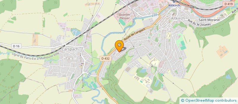 localisation de l'entreprise FULL IMPORT  JETTINGEN