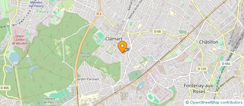 localisation de l'entreprise FULL INCLUSION à CLAMART