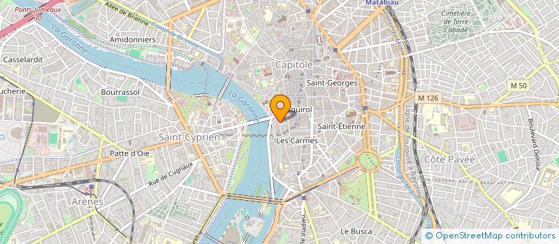 localisation de l'entreprise FULL JANA à TOULOUSE